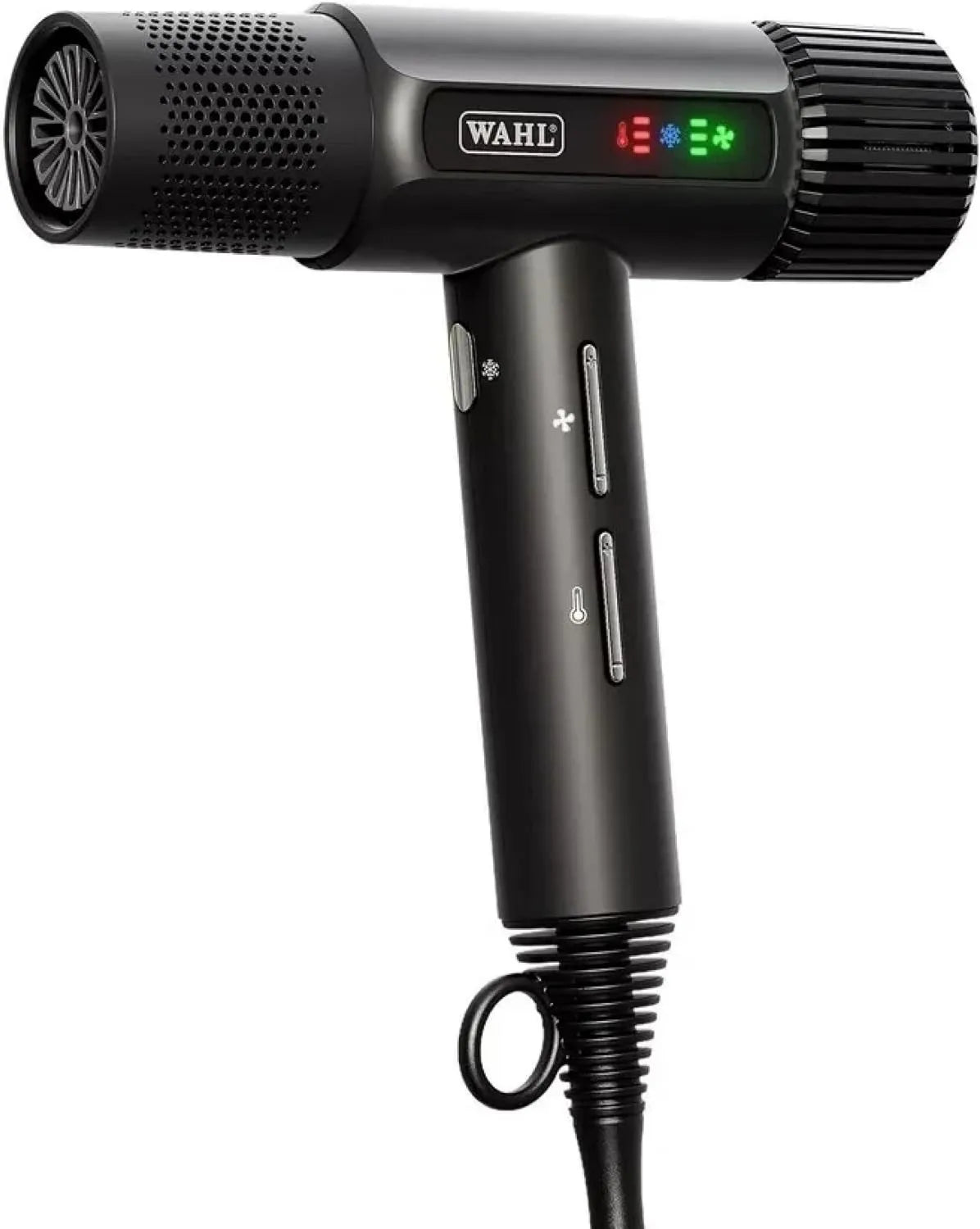 Wahl suszarka do włosów, Suszarka profesjonalna do produktów z ekstremalnością i dyfuzrem, Vanquish, profesjonalny Drier 1600 W, FlowControl Technology, 4 Ustawienia