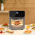 Piekarnik elektryczny, 1350 W, 32 cm, timer, Piekarnik do zabudowy 13 litrów, mini piekarnik do pizzy, szybkie nagrzewanie