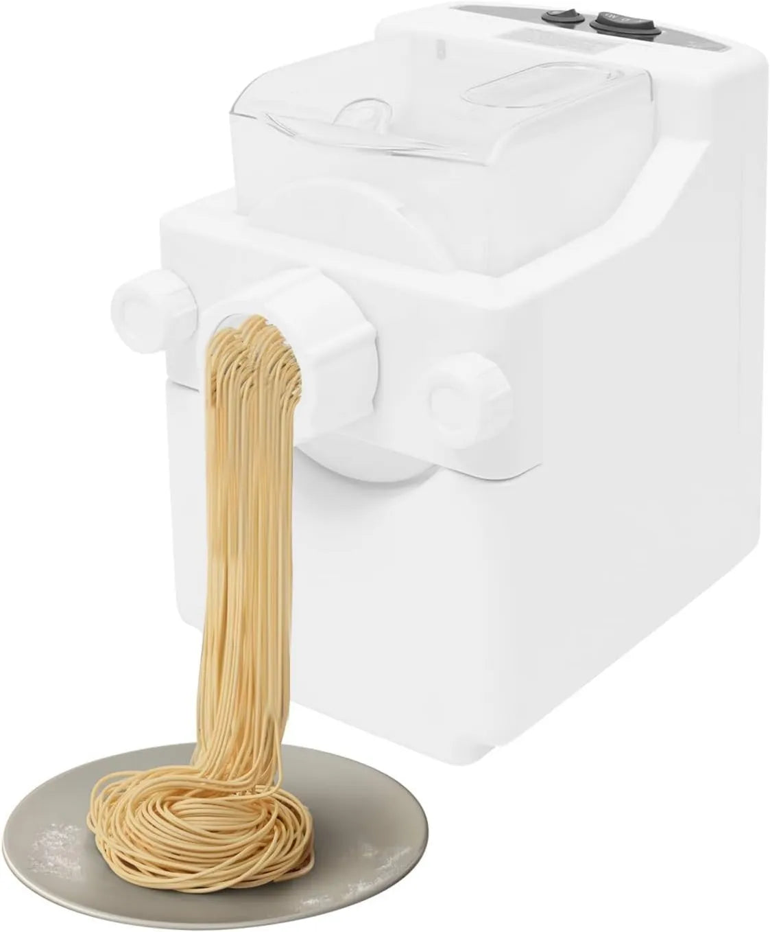 TTISJHK maszynka do makaronu, Maszyna do makaronu, 180 W, 500 g pojemności, silnik miedziany 180 W 500 g
