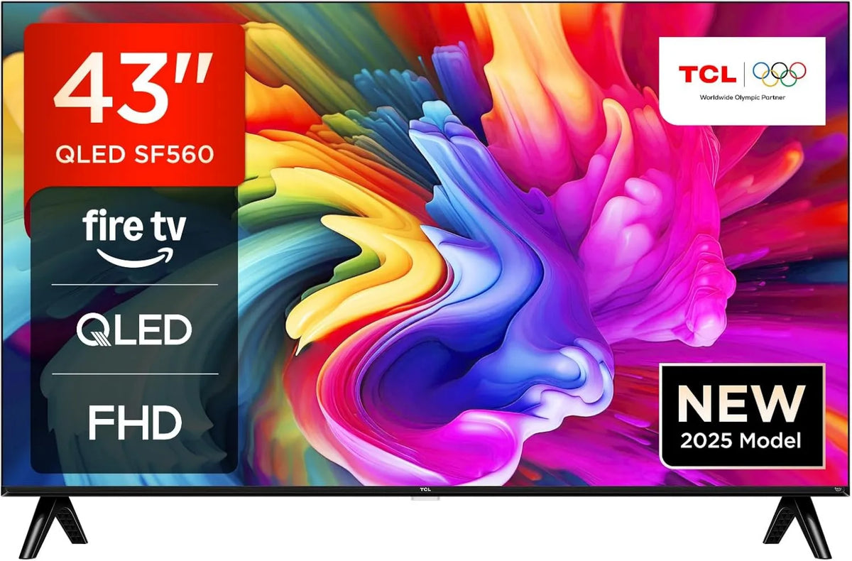 SF560 TCL 43, Full HD, HDR10, -calowy Full HD Smart QLED Direct z Fire TV i głosem Alexa
