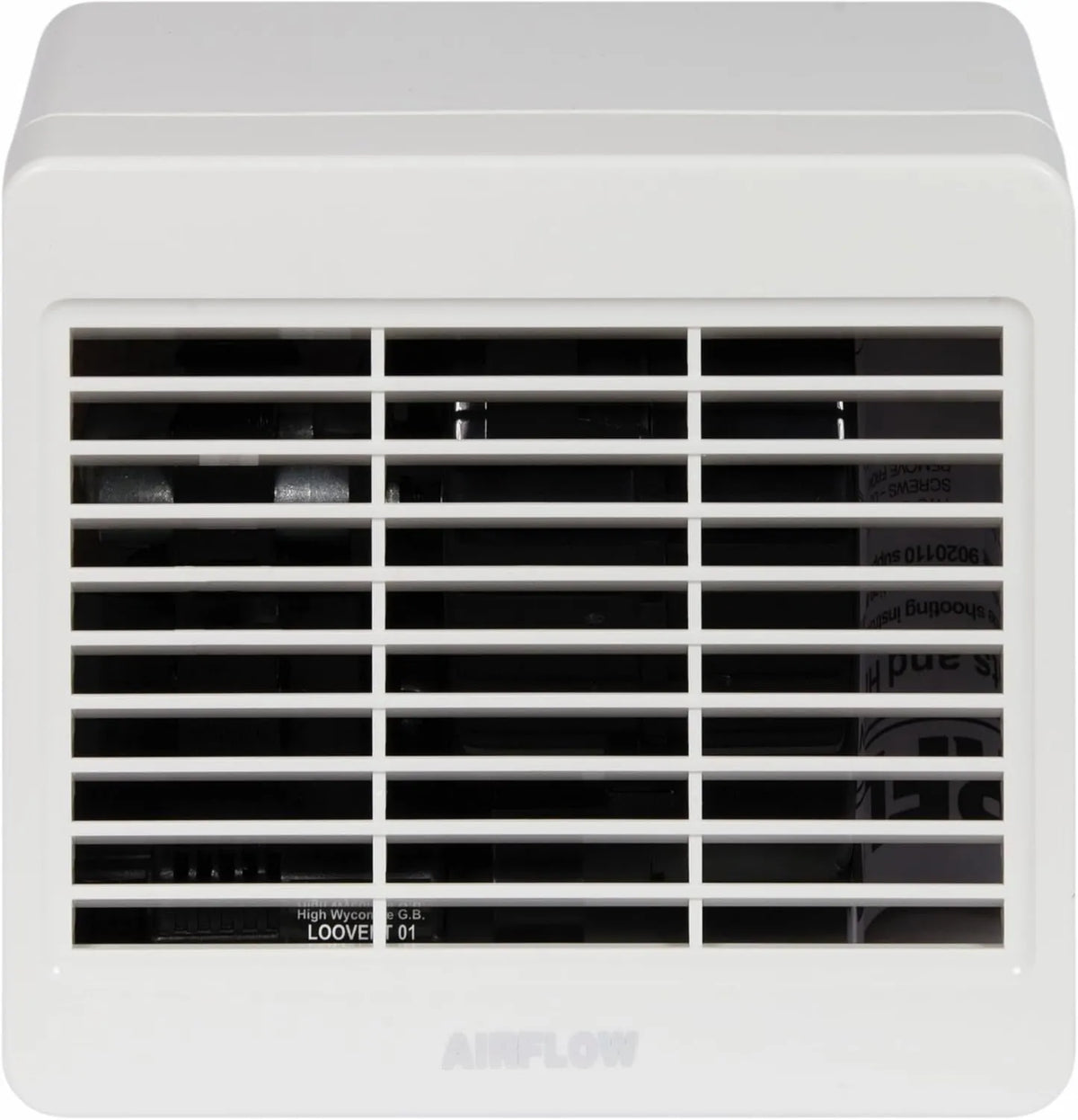 Airflow, Wentylator, przepływ powietrza TM01, zegar, przepływ powietrza 31 l / s, 45 min