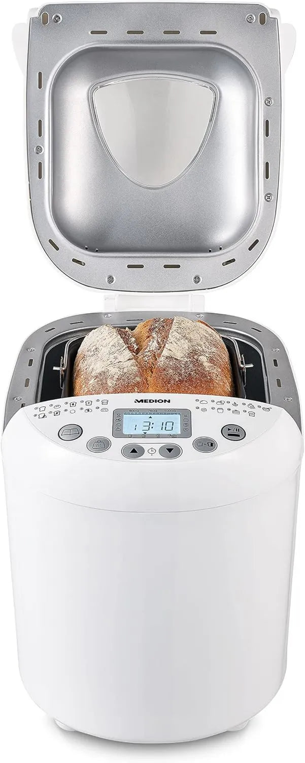 MEDION, Chleb, 550 W, 19 programów, 1000 g, chleb maszyny do produkcji, MD11011, gorąco gospodarstwa, 3 poziomów gotowania