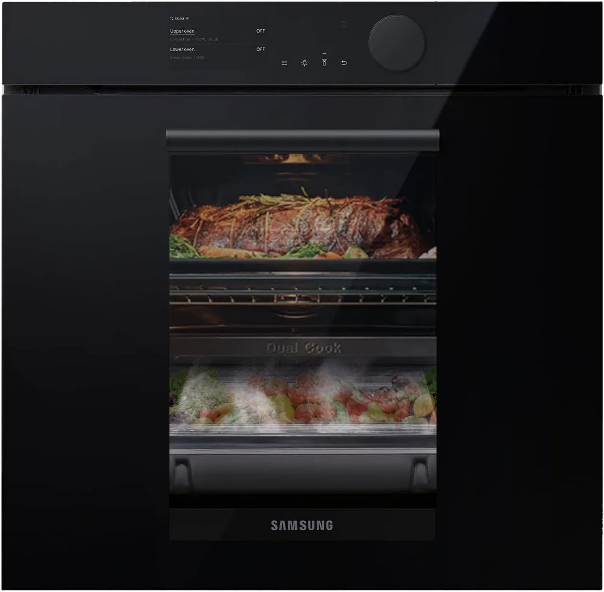 Samsung piekarnik do zabudowy, NV75T8549RK Elektryczny piekarnik, 75 l, dotyk, wyświetlacz LCD, NV75T8549RK elektryczny FOUR SMART 75 l TACTILE DOUBLE CUSSON