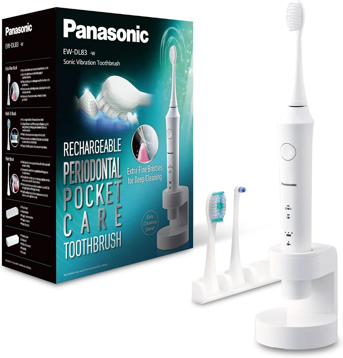 Panasonic, EW- DL83 szczotka, Szczoteczka do zębów EW-DL83