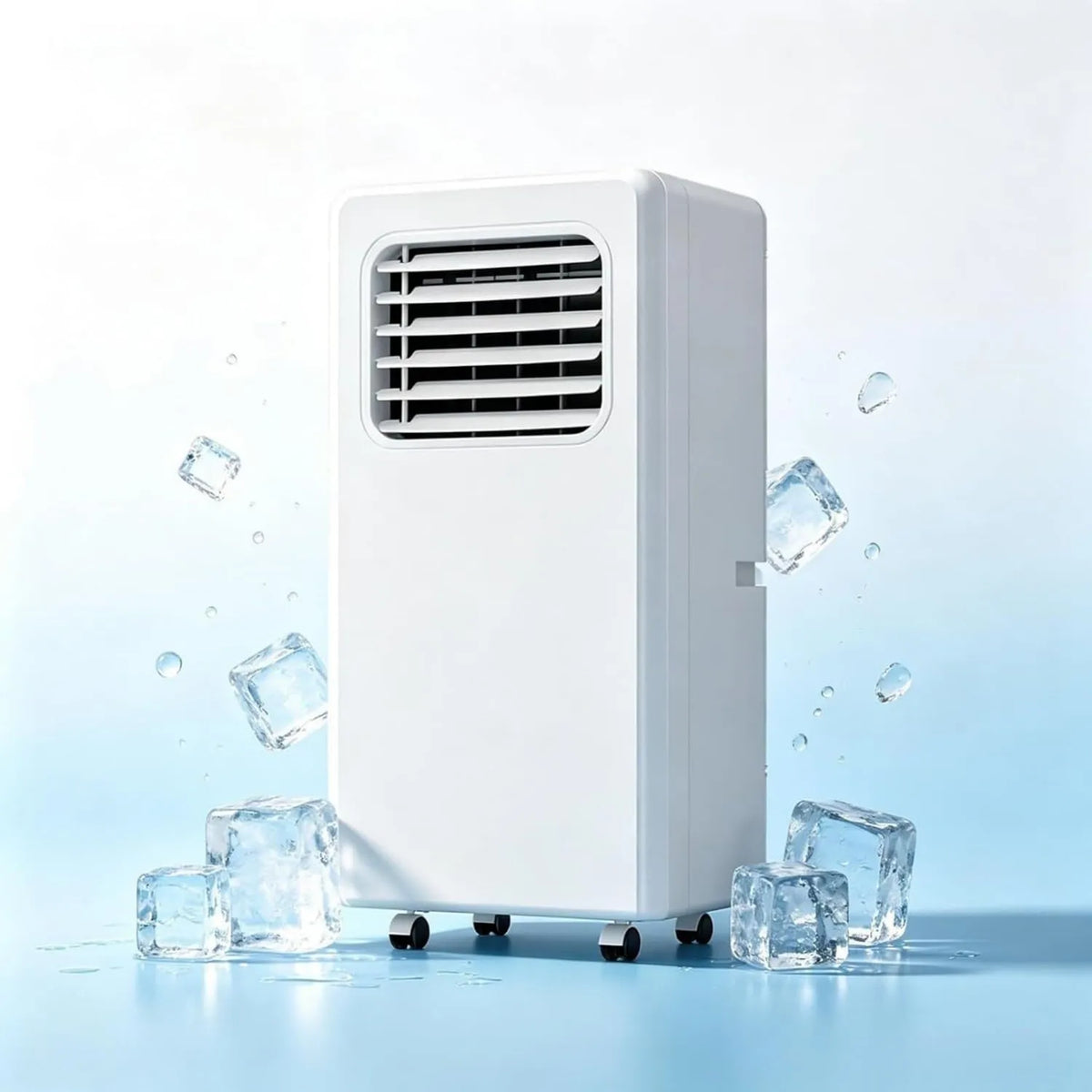 BYFHHHH klimatyzator przenośny, Klimatyzator 12000BTU, przenośny, dekoracji salonu, chłodzenie do 51 m², 550 Pi2, Idealny do salonu lub elektroniczny pokój sportowy 12000BTU