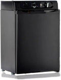 Techomey minilodówka, Lodówka, 60 l, 12 V, tłumik, kemping, czarny, lodówka Trimixte 12 V 220 V Gaz