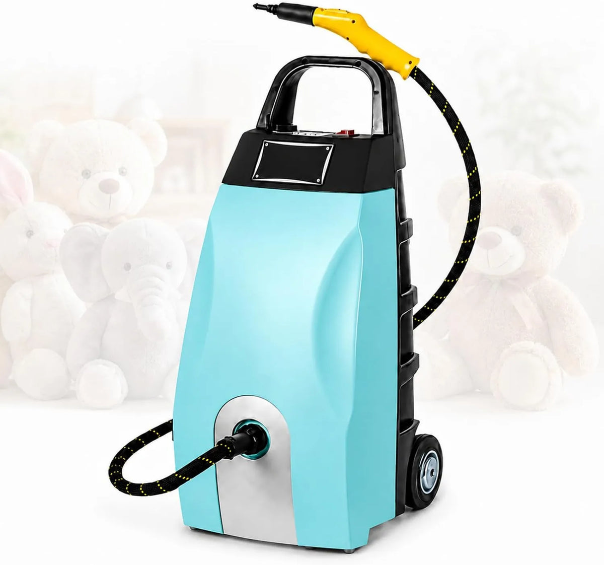 FgdVrelnor, Czyszczenie parowe, 3, 5 l, 3000 W, profesjonalne, restauracja, wykorzystanie podłogi, kuchnia, samochód, okna i sofa, niebieski