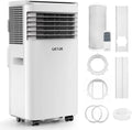 LCAIHONG klimatyzator przenośny, 4-in-1 klimatyzator, przenośny, cichy, 7000 BTU Mobile klimatyzator Silencer z rurką do ewakuacji 4-en-1