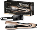 Demeliss prostownica do włosów, para, Saint Algue Box Tickener para Tytanu SMOOTH RITUAL