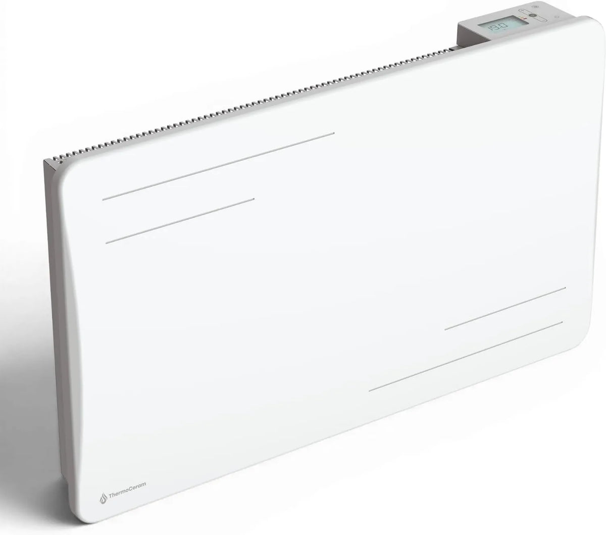 THERMOCERAM grzejnik elektryczny, 1500 W, biały, grzejniki, elektryczny podłączony 1500 W z poziomą ceramiczną suchą inercją Biała Alice