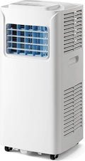 Eouyt klimatyzator przenośny, Klimatyzator 24H, zegar, oscylacja, chłodzenie do 27 m², 7000 BTU, 2 prędkości, mobilny klimatyzator 12000 BTU, zdalne sterowanie, Zestaw instalacyjny