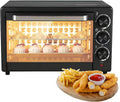 generic, Elektryczny mini piekarnik do pizzy, 20 l, przenośny, licznik, grill, kompaktowy, 2 strefy temperatury, regulowana temperatura, Podwójna rurka Ogrzewanie
