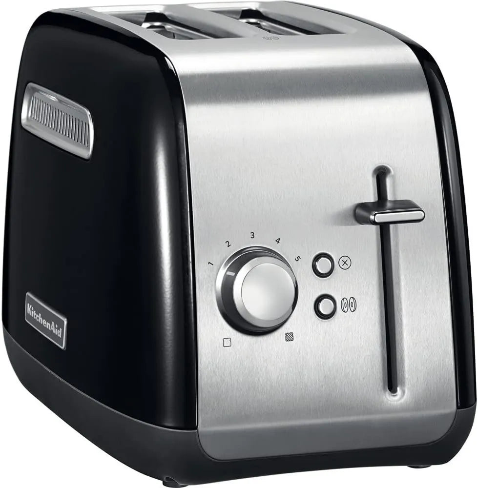 KitchenAid, PAIN 2 5KMT2115EOB Toster, czarny, SHORT-GEAR, CLASSIC