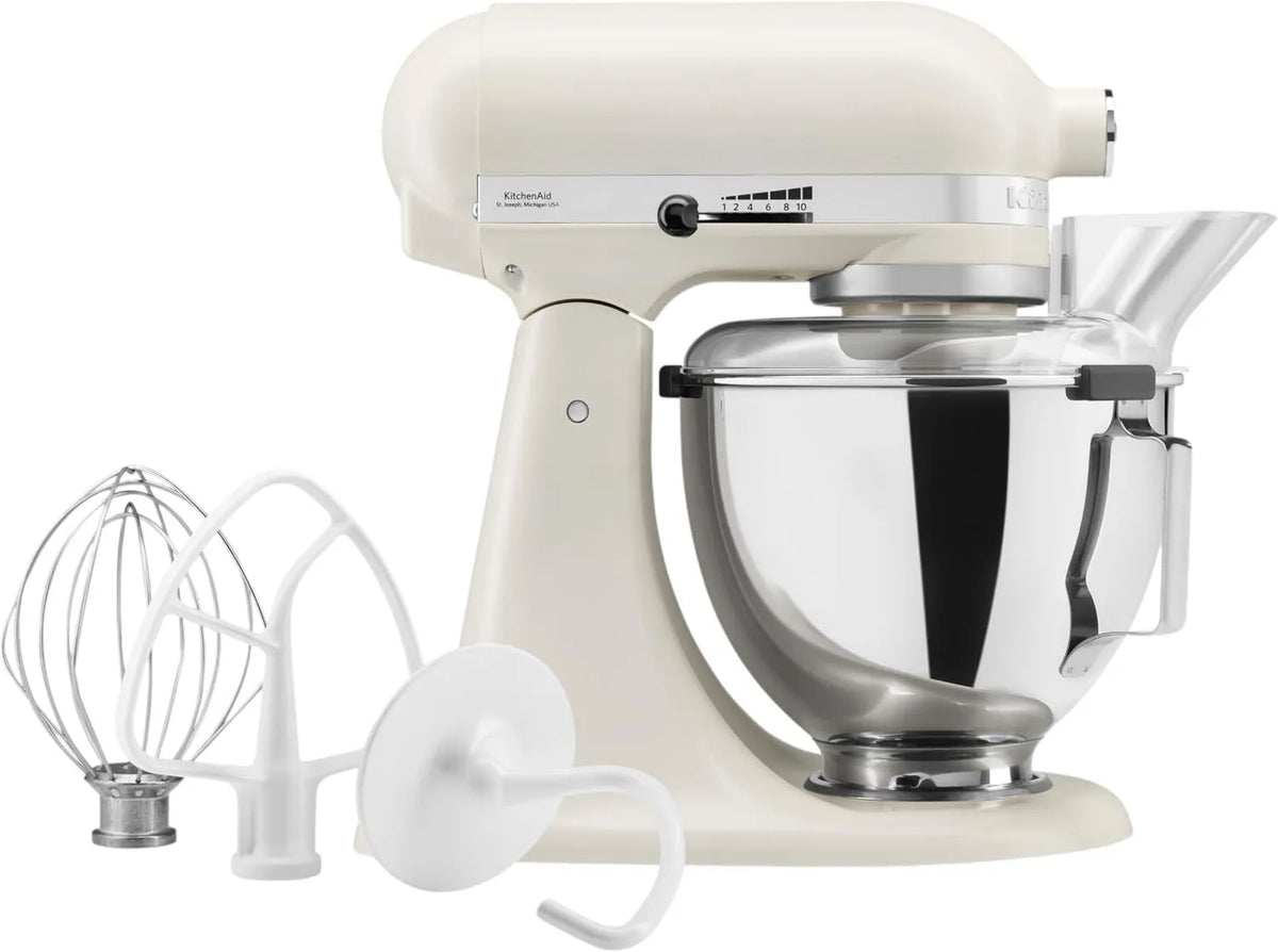 KitchenAid robot kuchenny, Robot, 4.3 l, 10 prędkości, biały, Classic Robot Pastry 4