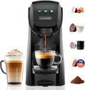 CAPXSNOB, Nespresso Warriors1 5in1 Elektryczny ekspres do kawy, 0, 8 l, 2 strefy temperaturowe, 20bar, FAP Espresso Point i Café Moulu 5en1
