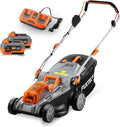 Fuxtec, E2RM43 Ładowarka, Bateria, 43 cm, 40 l, 40 V, Bezprzewodowa