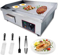 RUYICZB, płyta grzewcza, 3000 W, grill, profesjonalny, restauracja, odlewane żelazko, stal nierdzewna