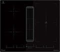 KKT KOLBE kuchenka przenośna, Płyta indukcyjna IND600DRAFT, 60 cm, 4 pola grzewcze, 638 m3 / h, bez ramy, 4 kW, 4 strefy, 9 poziomów, płyta m3/h
