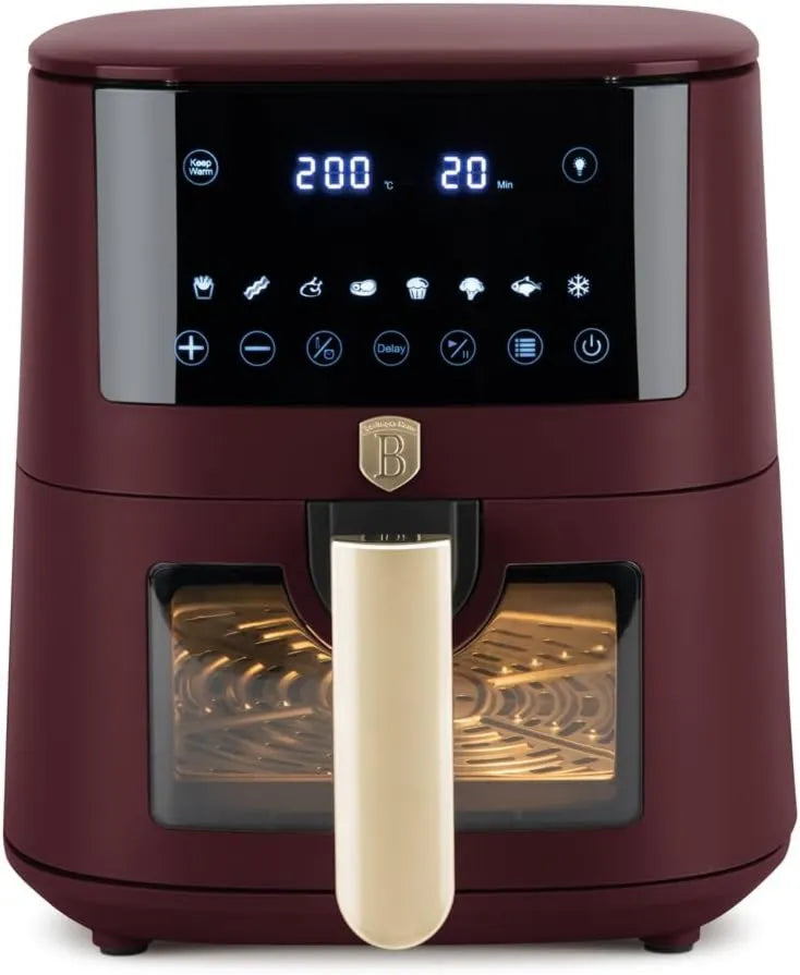 Berlinger Haus frytkownica beztłuszczowa, L 8, 5 l, 1400 W, 8 programów, dotyk