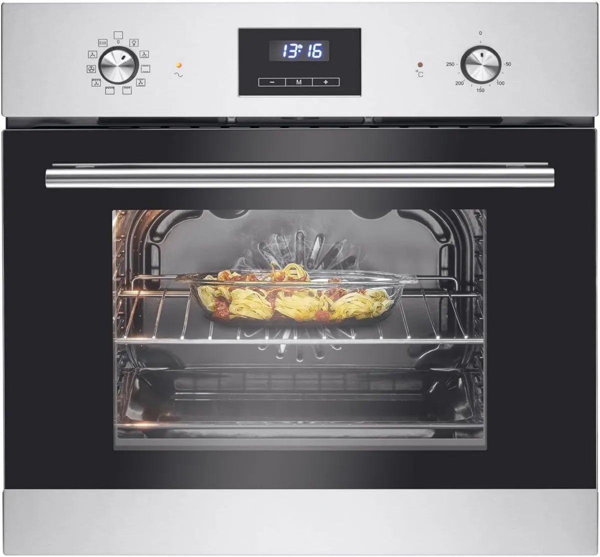 Bomann piekarnik do zabudowy, EBO7911- Inox Piekarnik elektryczny, klasa energetyczna A, wbudowany, stal nierdzewna, panel sterujący, wielofunkcyjne gotowanie EBO7911-Inox