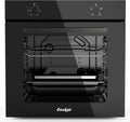 Cooksir piekarnik do zabudowy, Piec elektryczny, 60 CM, 2200 W, 4 programów, dwuprzewodowe, 4 funkcje, duża pojemność Piec 65 Łóżka z gniazdem