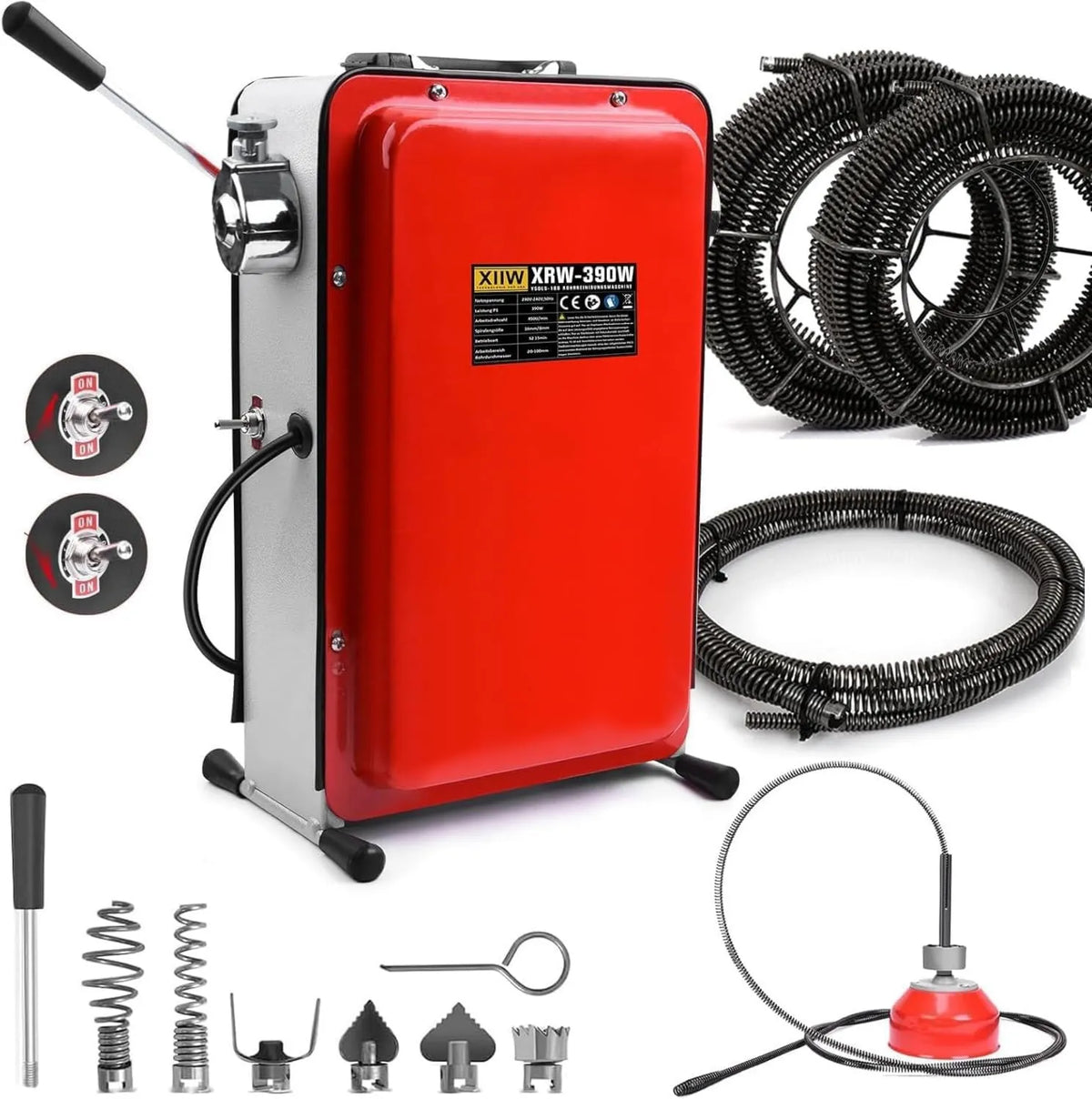 XIIW, Maszyna, 390 W, 16 mm, 8 m, 100 mm, Pro