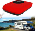 BrightFootBook, Klimatyzator 12 V / 24 V Red- 12 V, 12 V, kemping, czerwony 12 V/24 V Red-12 V