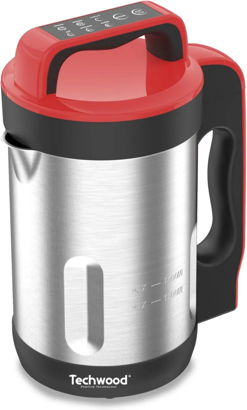 BM TOOLS, Mikser, Zupa Veloute Compote Hot Hold 1000 W Stal nierdzewna TSM-1655, 6 l, 1000 W, Mikser TSM- 1655, Hot Hold, Czerwona