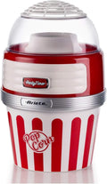 Ariete, Maszyna do popu, Kuchenka, 1100 W, 60 g, wyjmowana, czerwona