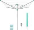 SONGMICS, model LLR301E01 V1, dla 5 maszyn LLR301E01 V1, 50 m od liny liniowej, stopu aluminium, noszy linowych, wysokość regulowana, z zewnątrz