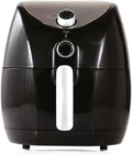 TOWER frytkownica beztłuszczowa, 4.3 l, 500 W, Wieża T17021, zegar, czarny, 60-minutowy zegar