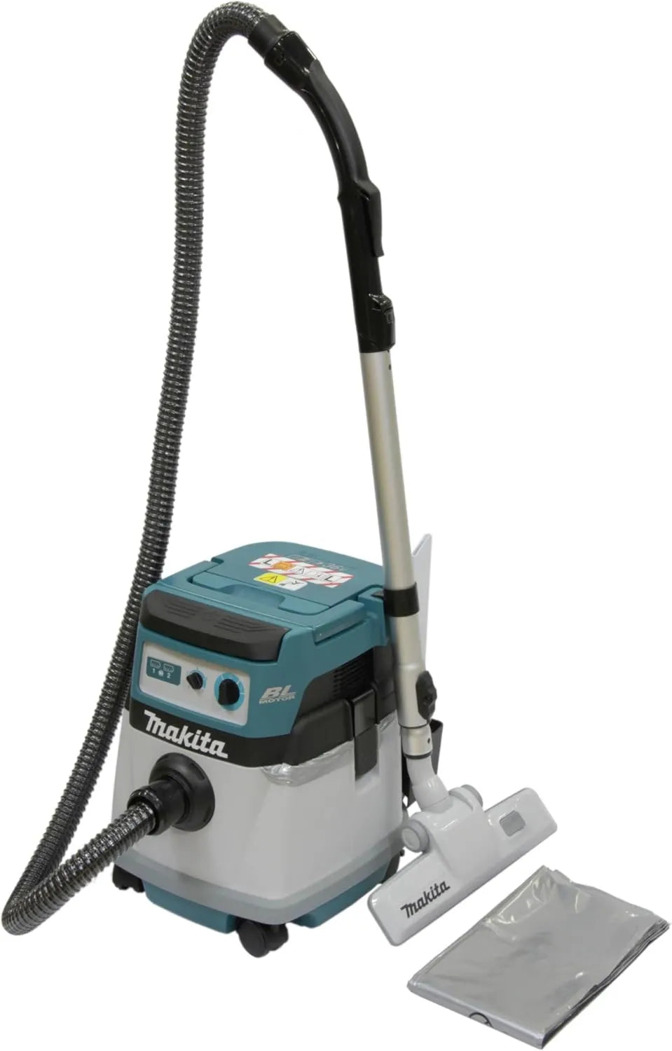 Makita DVC865LZX3 szczotka do odkurzacza, silnik bezszczotkowy, Twin 18V, Li-ion LXT bezszczotkowy odkurzacz klasy L
