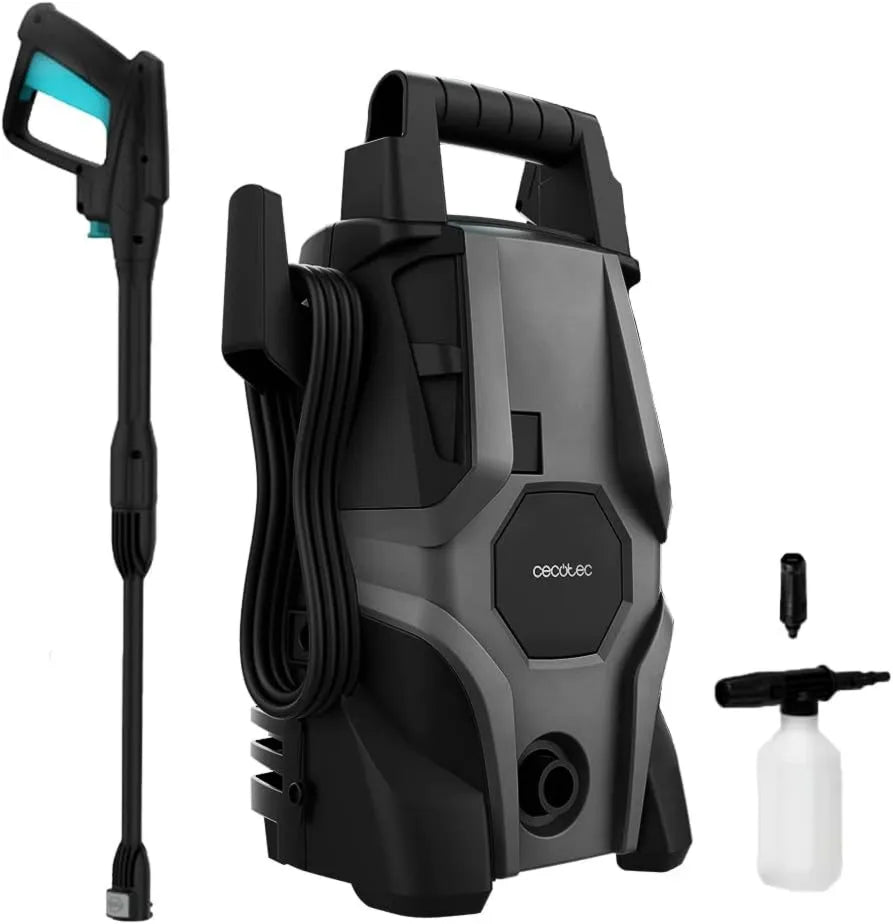 Cecotec, Wysokie ciśnienie czyszczące, 1400 W, Boost, Max ciśnienie 105 Bary, Max natężenie przepływu 426 l / h, Promień działania 9 m