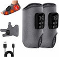 Mbuaopa, 2szt. Elektryczny grzejnik, przenośny Cheville Masseur z bezprzewodowym, 3 w 1 Elektryczny Masażer Stopy 2Pcs