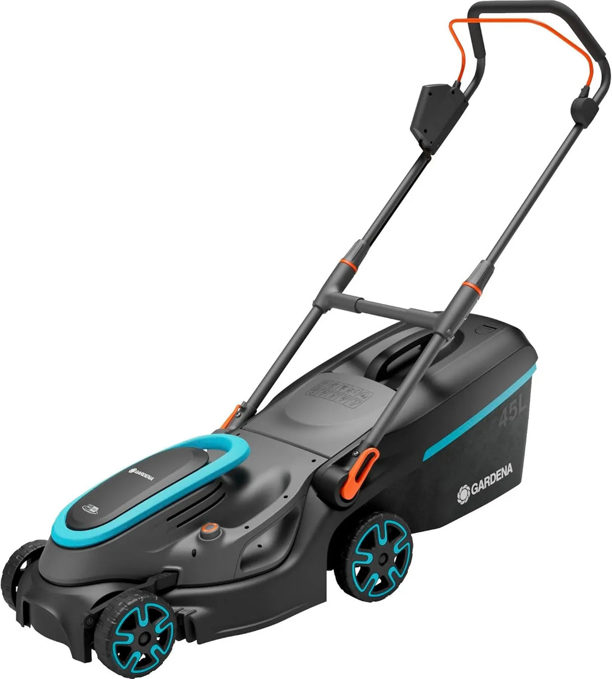 Gardena P4A kosiarka, 37 cm, silnik bezszczotkowy, kosiarka akum. PowerMax 37/36V bez akum.: szerokość cięcia 37 cm