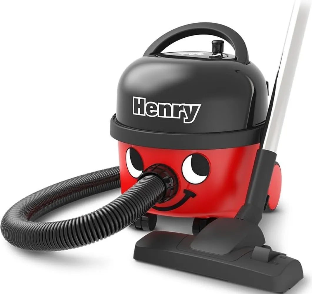 Henry odkurzacz tradycyjny, Odkurzacz HVR 160, 6 l, 620 W, czarny, ssający aparat elektryczny, -11 Odkurzacz cylindryczny z workiem 620 W 6 l Czerwony / czarny