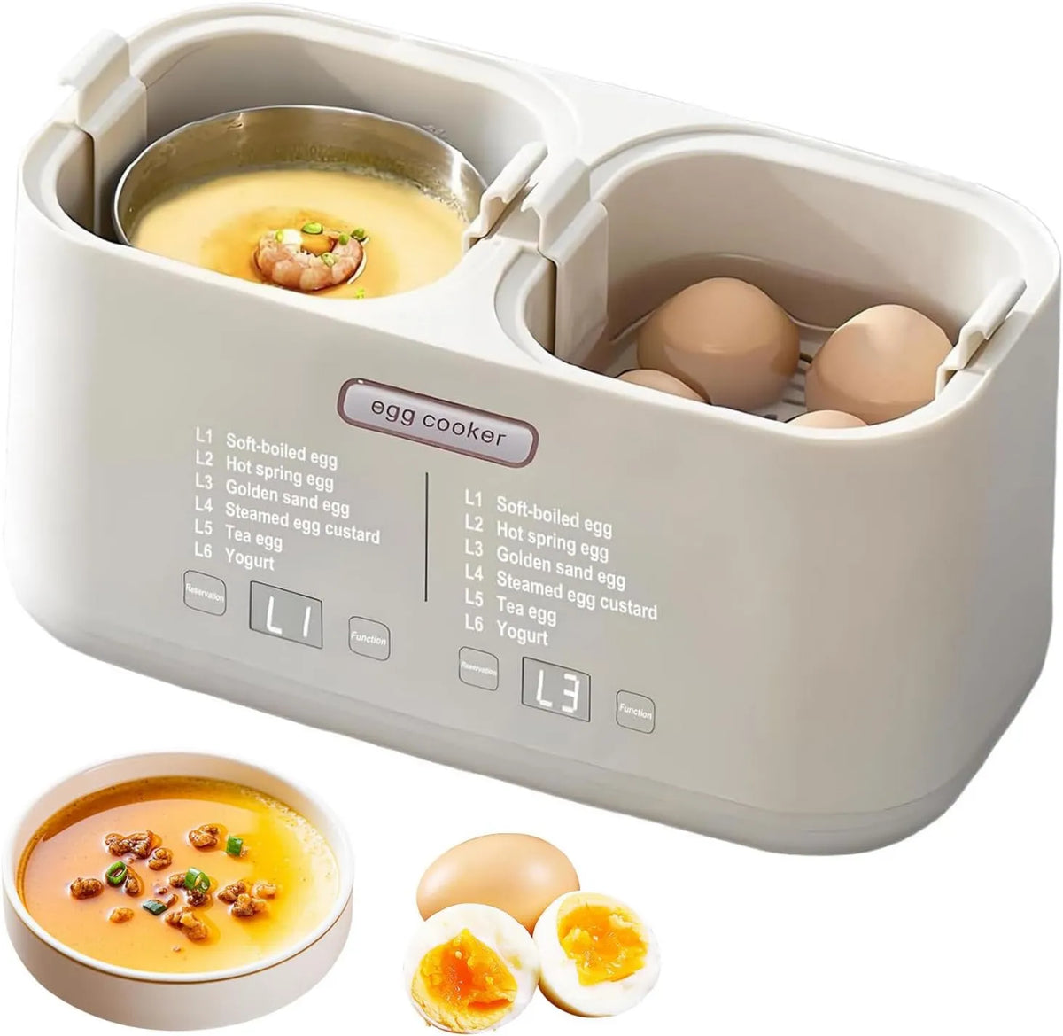 Generic, Kuchenka, 550 W, para, stal nierdzewna, 6 trybów, do kuchni domowej