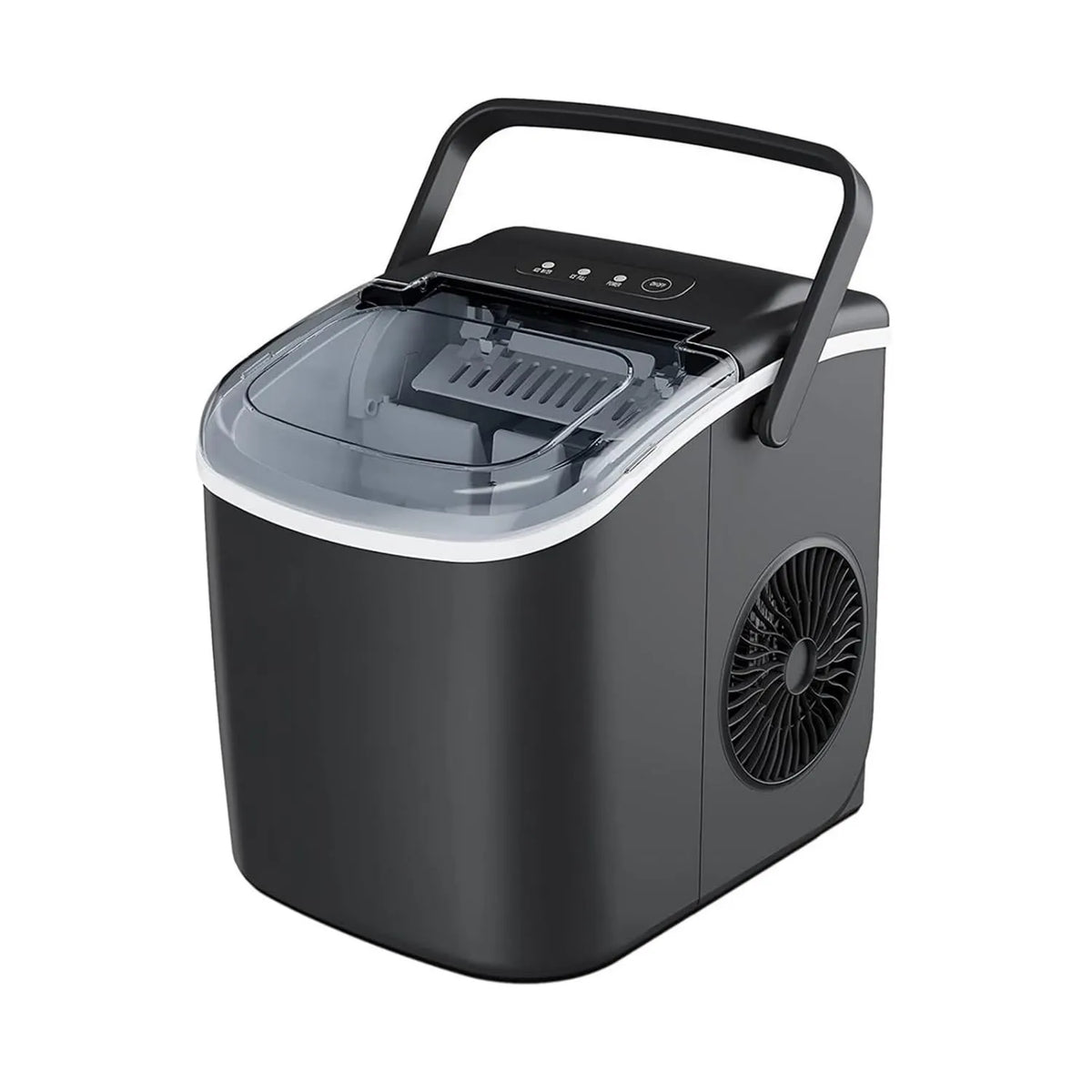 gC7aHx8 kostkarka do lodu, 26lbs / 24H, przenośne, 9 kostek lodu bańki gotowe w 6 minut 26lbs/24H