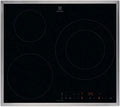 Electrolux płyta grzewcza, Płyta indukcyjna LIT6346M Hob2Hood, 60 cm, 3 pola grzewcze, stół indukcyjny do gotowania, Boost, minutnik, 3 poziomów, stal nierdzewna, funkcja