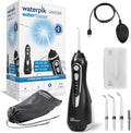 Waterpik, Ładowarka WP- 582UK, elektryczny hydropuls dentystyczny, USB, bezprzewodowy, czarny, do podróży lub małych łazienek z cysterną WP-582UK